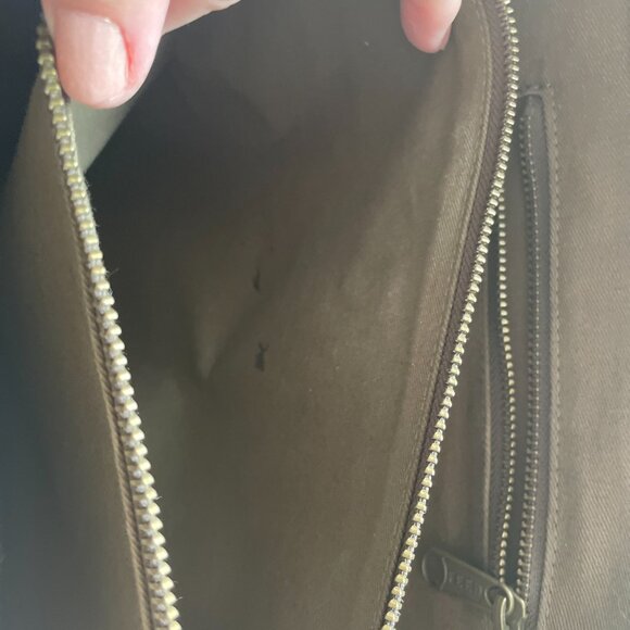 FEED brand Canvas Work Bag/Tote - Army Green $80 - Picture 7 of 14